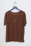 BASERANGE Classic Bamboo Fiber Bamboo Cotton Loose T-shirt Series Collection Round Neck Bottoming Shirt France BAS-TOLO-BL-000-OCULAR